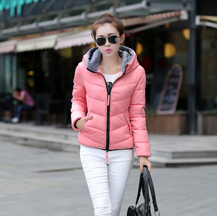 Down Winter Women Jacket Short Design 2015 Winter Thickening Cotton ...